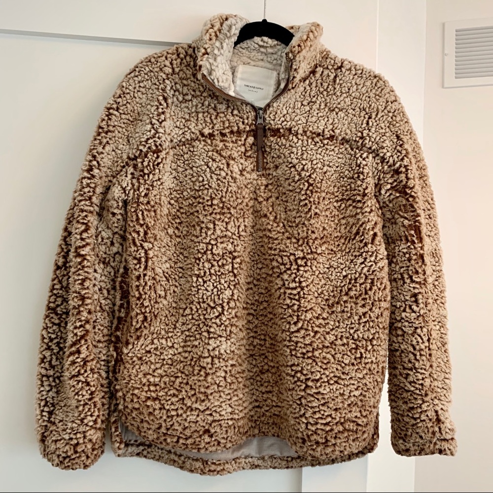 Thread & Supply Wubby Fleece Pullover - M